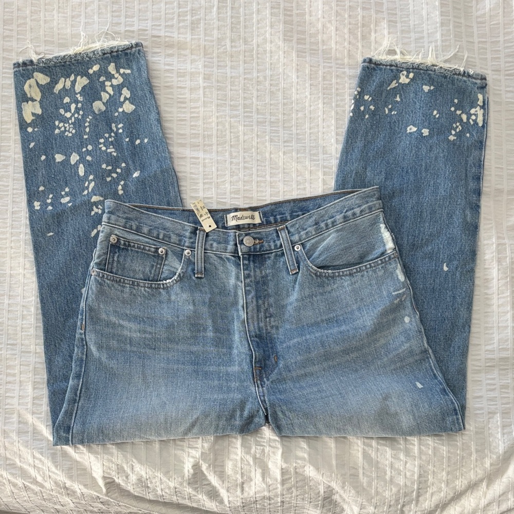 Madewell Light Blue Straight Leg Jeans